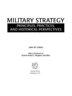 cover image of Military Strategy